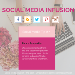 Social Media Infusion Tips