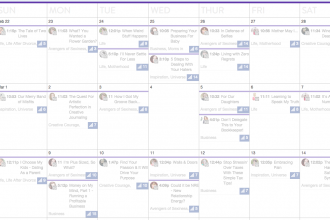 CoSchedule Calendar - Vivid & Brave