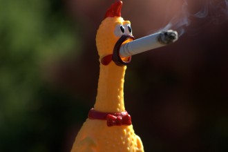 Bipolar disorder and having a sex drive as exciting as a rubber chicken.