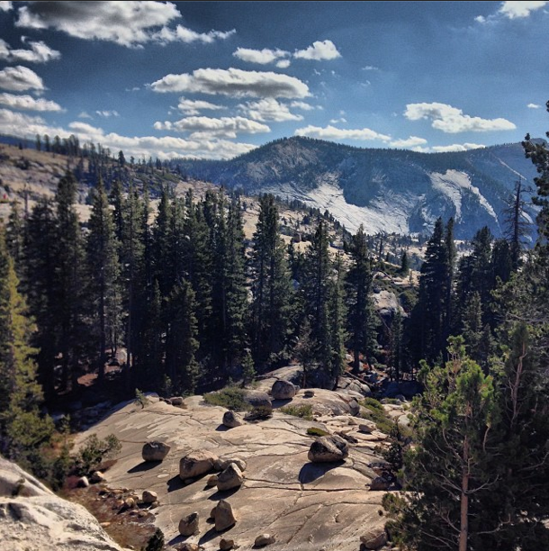 Erratic Boulders in Yosemite